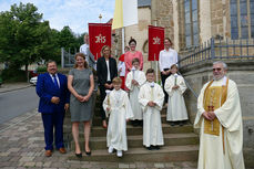 Feier der 1. Heiligen Kommunion in Sankt Crescentius (Foto: Karl-Franz Thiede)